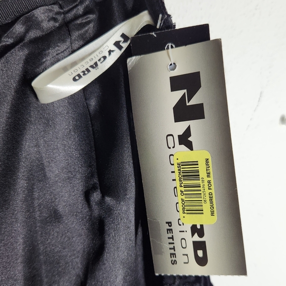 Nygard NWT Petite 12P Skirt Asymmetrical Fairy Whimsigoth Boho Animal Print Blk - Picture 10 of 12